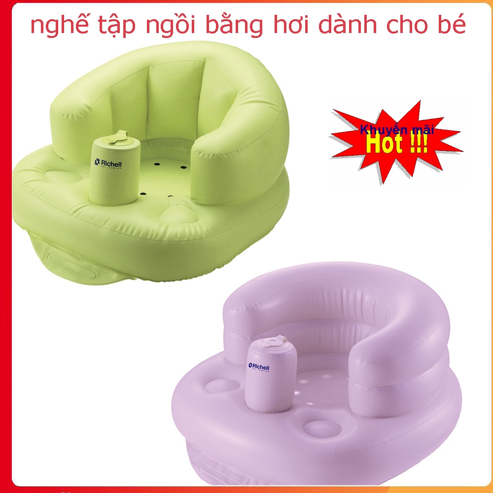 Ghế hơi tập ngồi cho bé, ghế phao tập ngồi cho bé từ 4 tháng tuổi,