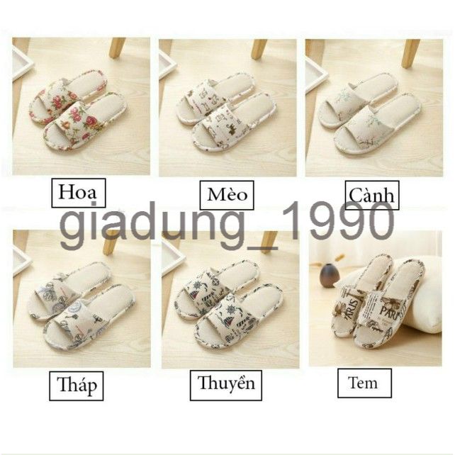 Dép đi trong nhà cao cấp đế dày DU11