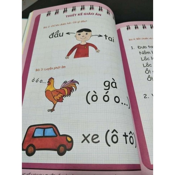 KẾ HOẠCH DẠY TRẺ CHẬM NÓI ❤️ ❤️