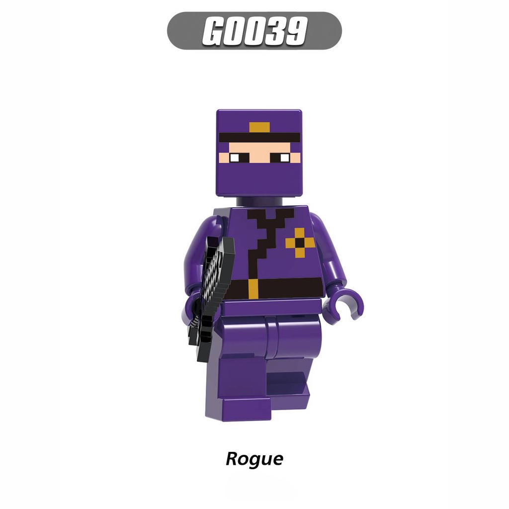 Si Mô Hình Đồ Chơi Nhân Vật Trong Game minecraft