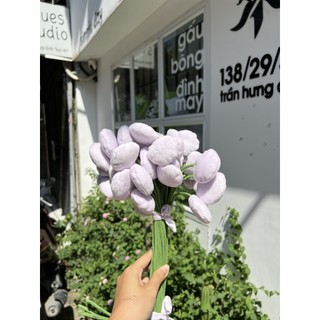 Lá Tròn Dễ Thương, thân 30cm - gấu bông đình may