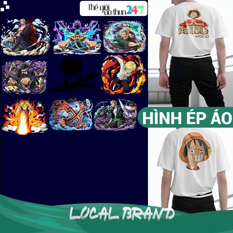 Hình Vua Hải tặc One Piece 13 ủi bằng bàn là, bàn ủi