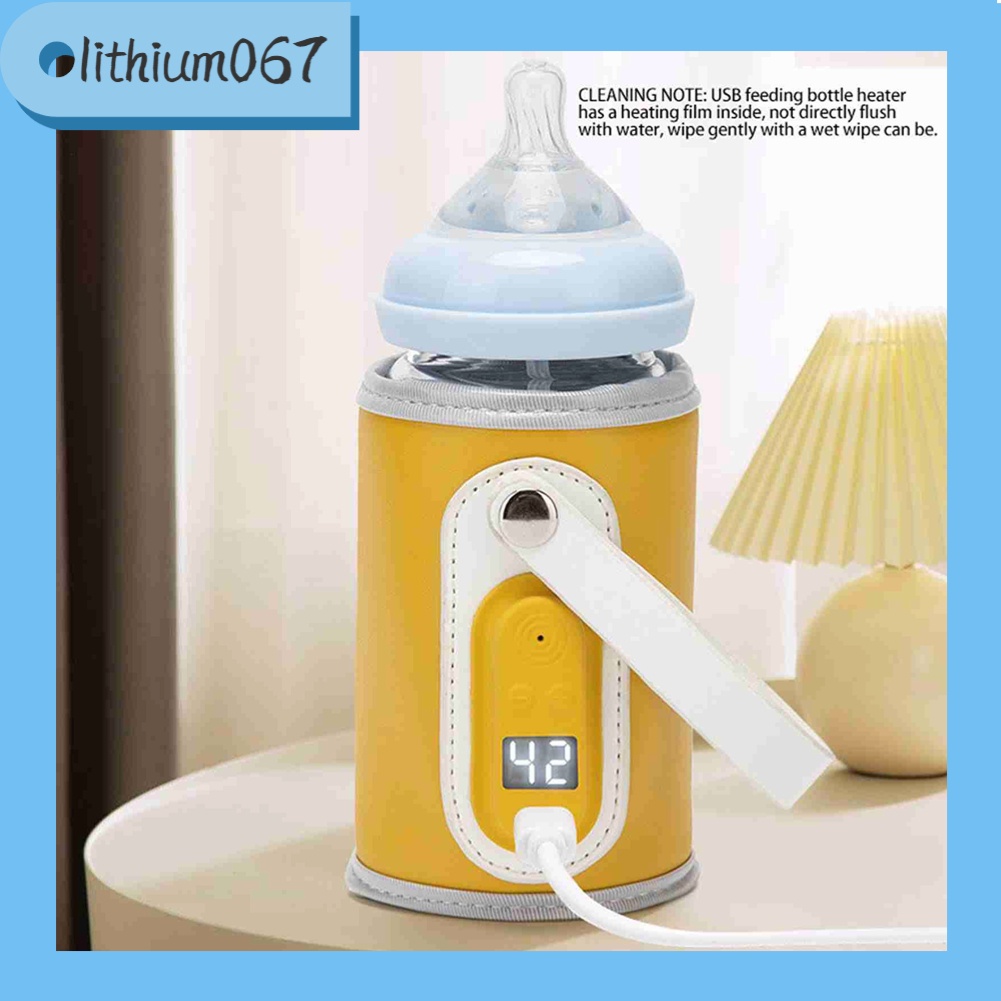 Máy Ủ Bình Sữa Di Động Thông Minh - USB Hiển Thị Nhiệt Độ Không Đổi Đa Năng Ngoài Trời - Lithium067