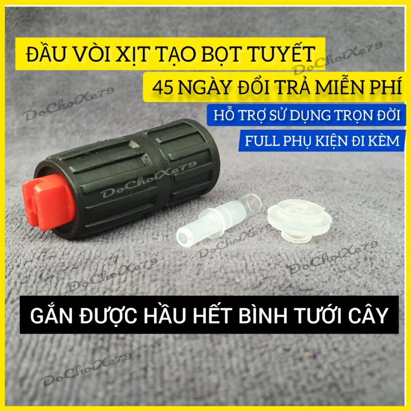 Đầu Vòi Tạo Bọt Rửa Xe Bọt Tuyết