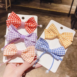 Dây cột tóc dây cột tóc đơn giản cac loại