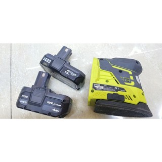 Vỏ pin ryobi 18v lỗi, máy chà nhám rung ryobi 18v, hàng bãi Úc