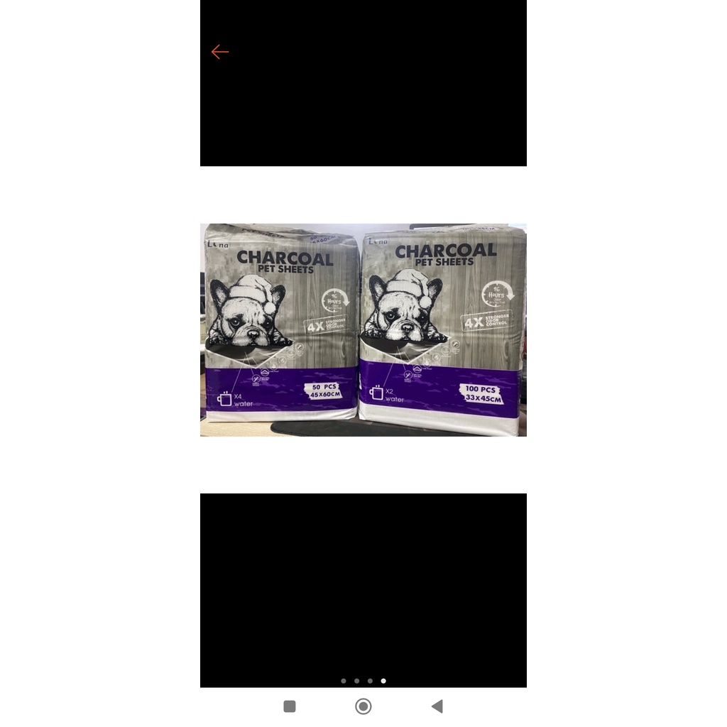 LÓT THAN HOẠT TÍNH CHARCOAL MÙI NHO CHO THÚ CƯNG