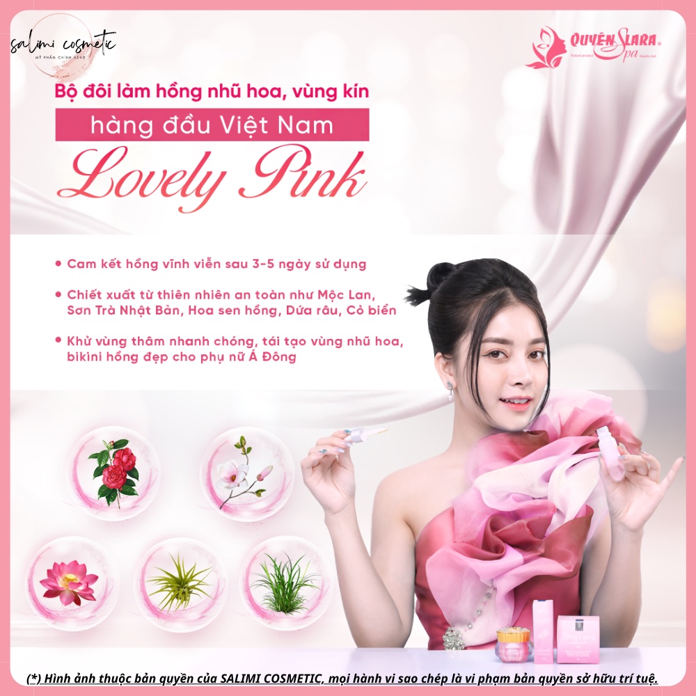 Combo làm hồng nhũ hoa & bikini lovely pink - ảnh sản phẩm 2