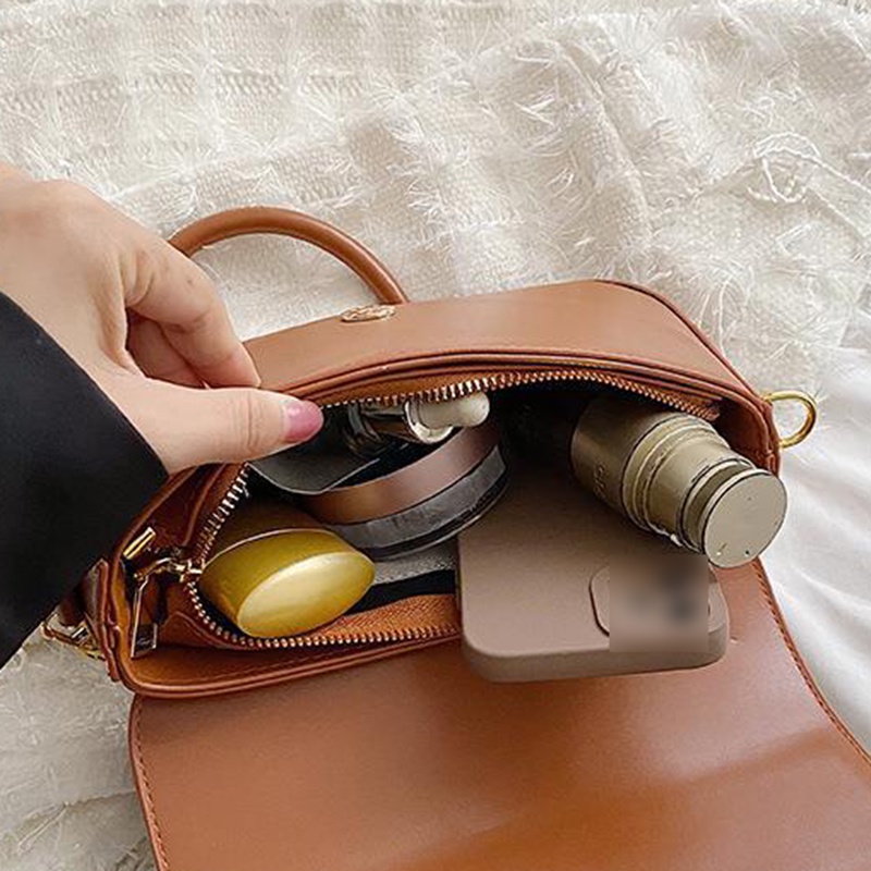 Túi Đeo Vai Hình Vuông Cỡ Nhỏ Thiết Kế Đơn Giản Thời Trang Cho Nữ