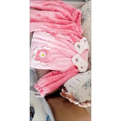 BỘ MẶC NHÀ LÔNG CHO BÉ