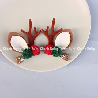 🎄🎄🎄 [𝗛𝗔̀𝗡𝗚 𝗡𝗢𝗘𝗟] Cài tóc & set 2 kẹp tóc Noel (đẹp như ảnh)