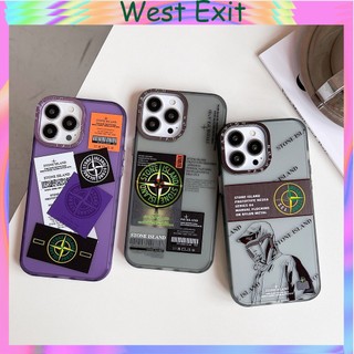 Stone Island logo Ốp Điện Thoại Nhựa pvc In Hình Tượng Đảo Đá iPhone14 14pro 14promax iPhone13 13pro 13promax iPhone12 12pro 12promax iPhone11 11promax x / xs xr xsmax 7plus / 8p