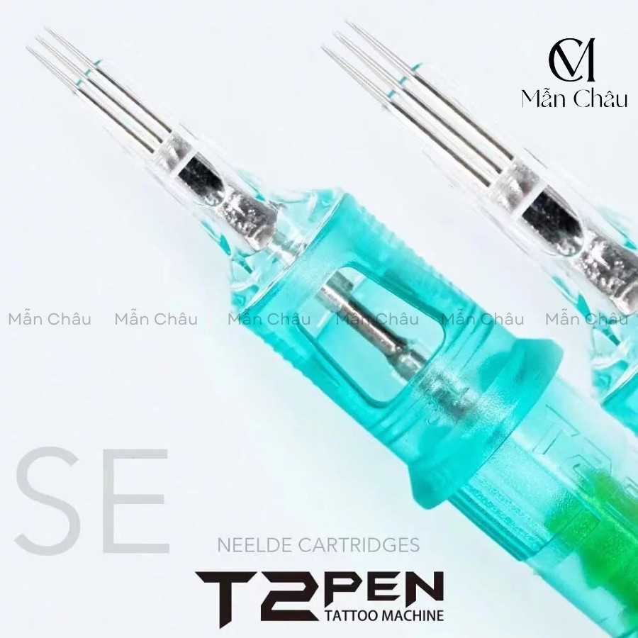 Kim đạn máy Pen xăm T2 3B3  cho xăm và phun xăm tạo hạt, đánh bóng cao cấp lẻ 1 cây