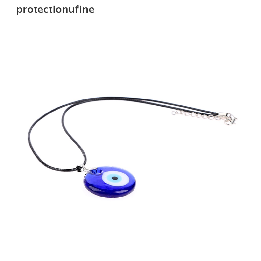 Vòng cổ / Vòng Tay / Vòng cổ Mặt Hình Con Mắt Kính Xanh Dương 3cm PR3VN Martijn