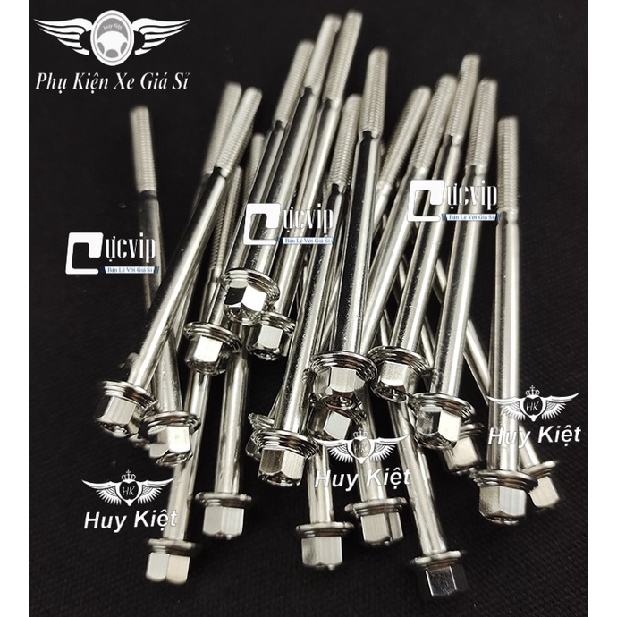 [Giá Siêu Rẻ] ỐC SALAYA THÁI INOX 304 ĐÚC ĐẶC 6LY, 8LY, 10LY CHIỀU DÀI ĐẦY ĐỦ CÁC SIZE