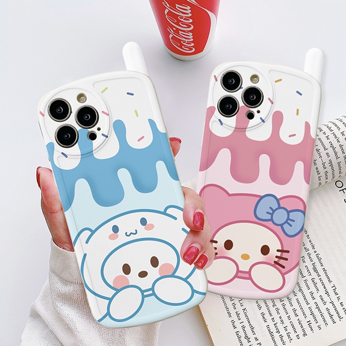 Ốp lưng iphone hình điện thoại gấu mèo 6/6splus/7/7plus/8/8plus/x/xs/11/12/13/14/pro/max/plus/promax-SALE HOT D4-15