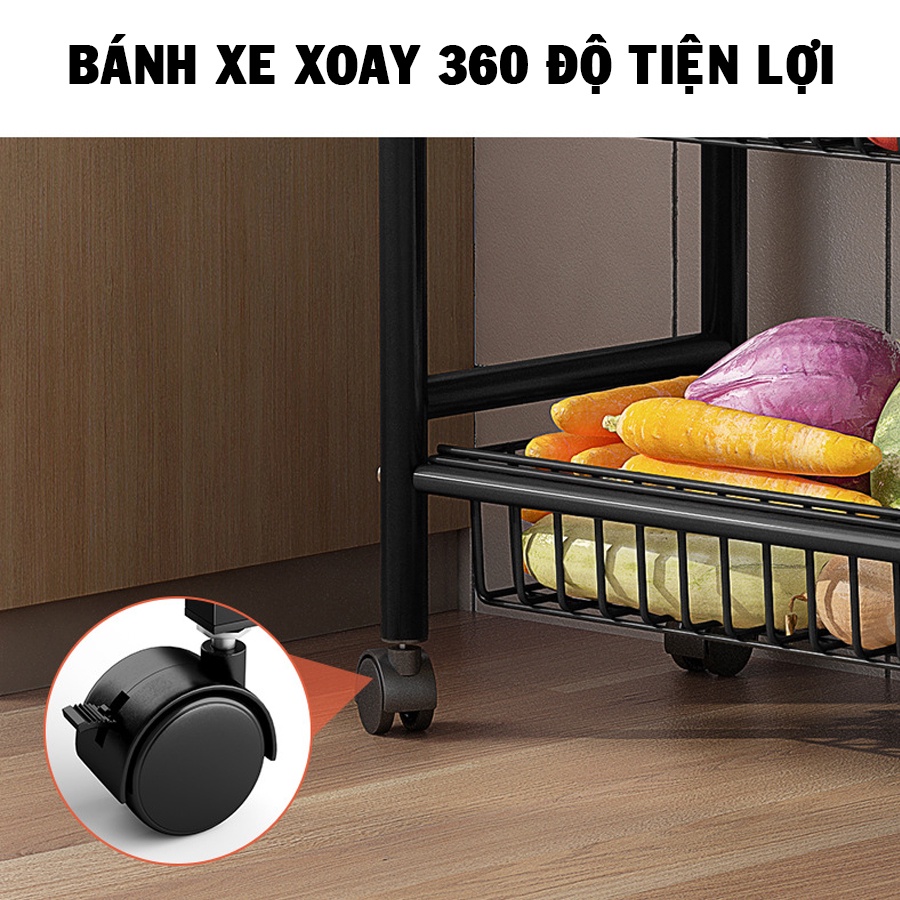 Kệ Để Rau Củ Nhà Bếp Tiện Lợi, Giá Để Đồ Nhà Bếp Đa Năng