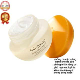 [ Mẫu mới ] Kem dưỡng da giữ ẩm nâng cơ chống nhăn Sulwhasoo Essential Perfecting  Moisturizing Cream
