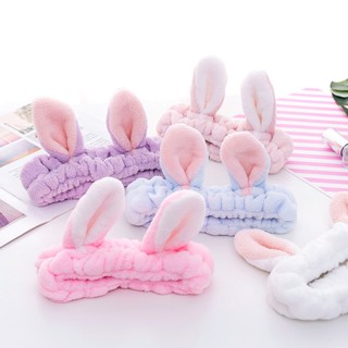 Quà Tặng - Băng đô rửa mặt băng đô tai thỏ, tai mèo, bờm tóc nơ sừng rửa mặt dễ thương cho nam nữ