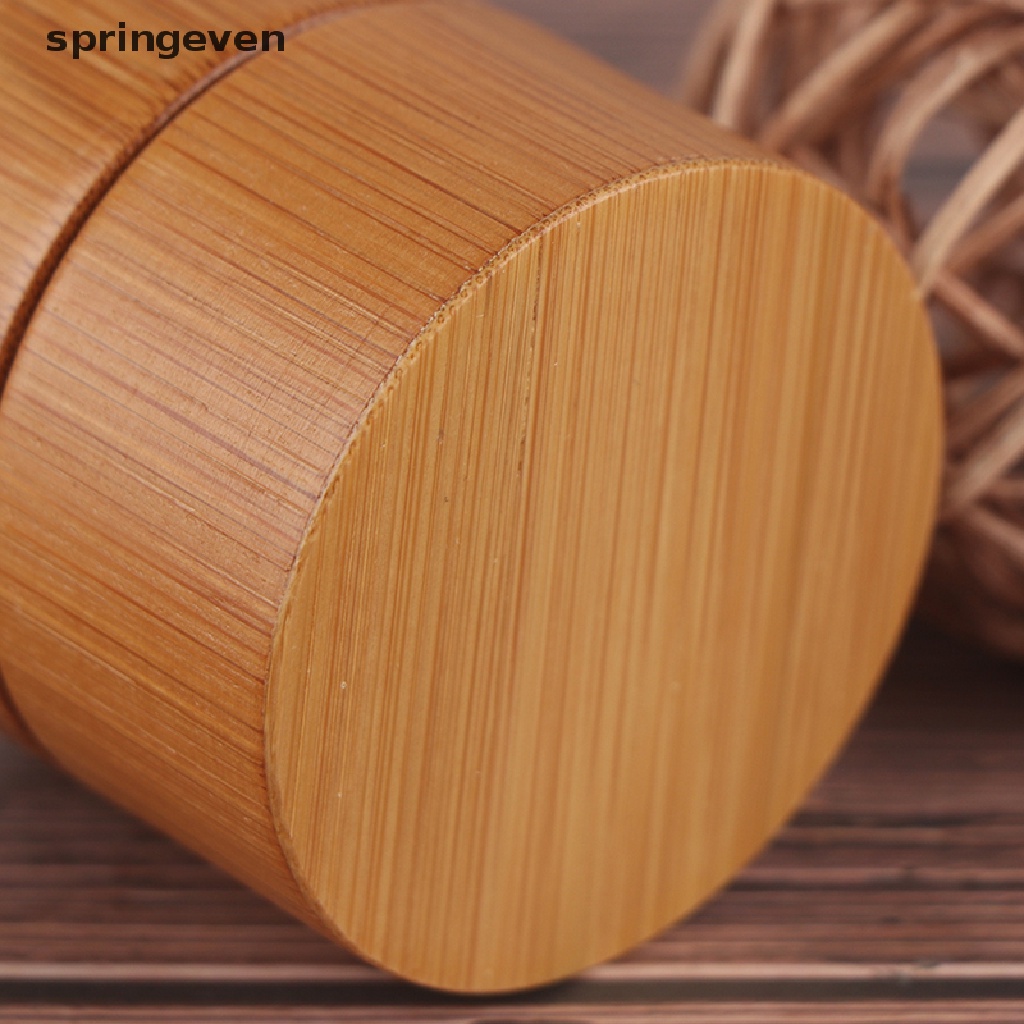 Hộp Đựng Kem / Mặt Nạ / Mỹ Phẩm Bằng Tre Tiện Dụng