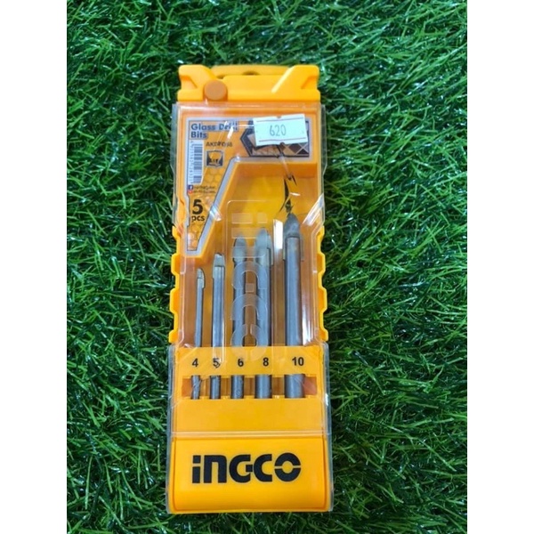 INGCO Bộ 5 mũi khoan kiếng AKD7058