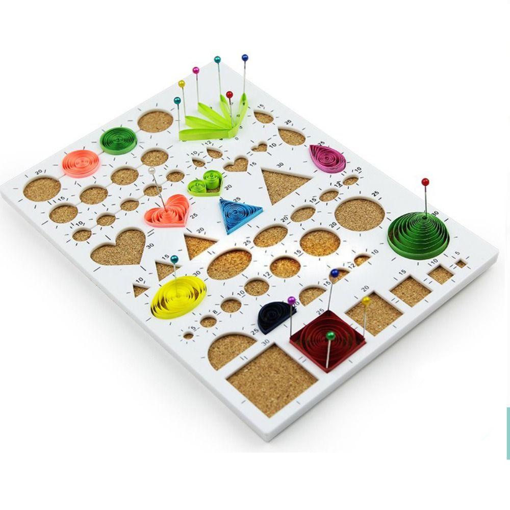 Bảng Giấy Quilling Họa Tiết Vui Nhộn Dùng Để Quấn Giấy Quilling DIY