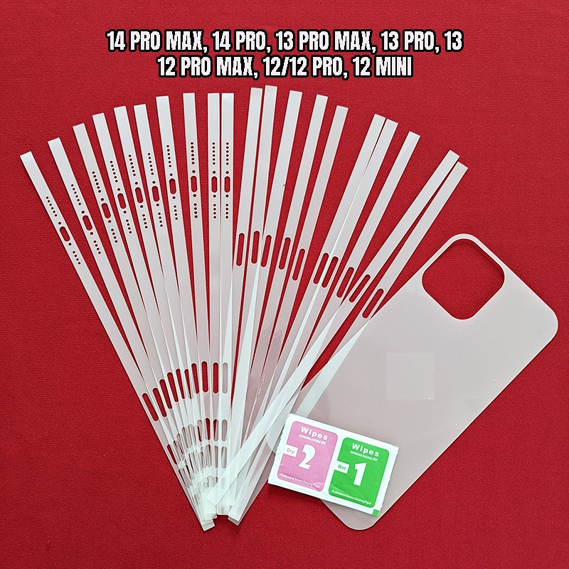 Dán lưng dán viền cho Iphone 13 Pro Max, 13 Pro, 13, 12 Pro Max, 12 Pro, 14 Pro Max