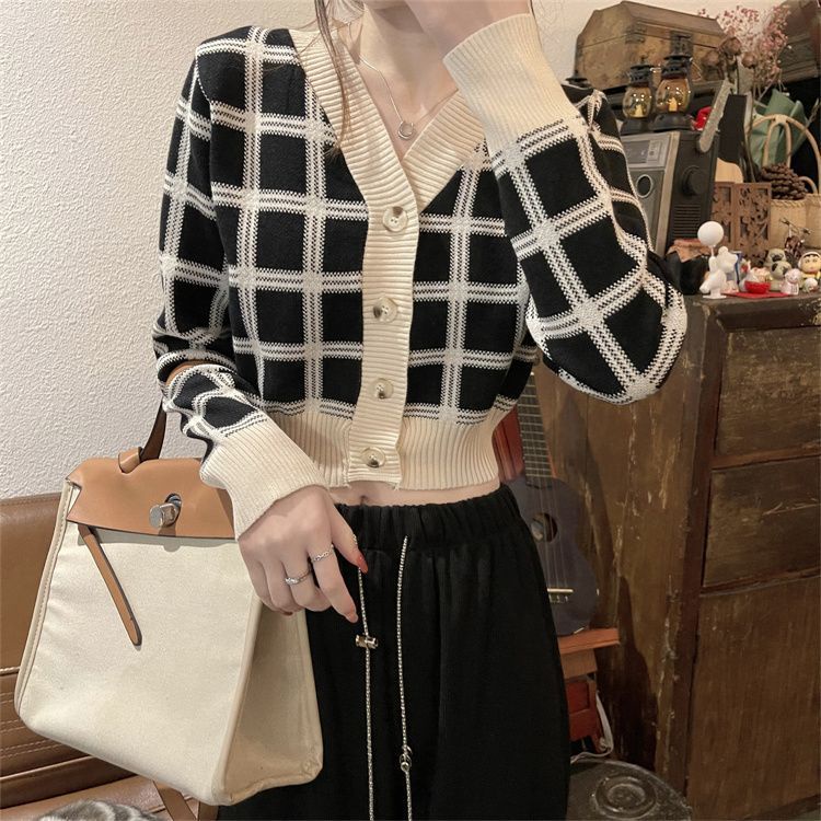 Áo Khoác Cardigan Dệt Kim Dài Tay Phong Cách Hàn Quốc Trẻ Trung Dành Cho Nữ