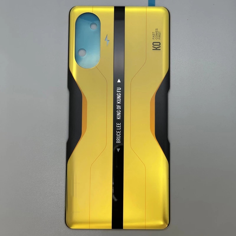 Ốp Điện Thoại Mặt Kính Bóng + Logo Thay Thế Cho Xiaomi Redmi K40 Gaming Edition 6.67 "
