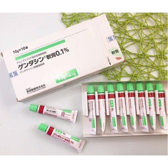 Kem Sẹo Gentacin Nhật Bản Tuýp 10g