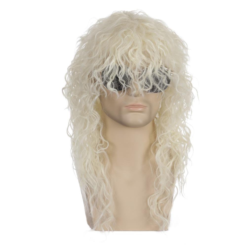 Bộ Tóc Giả Màu Đen Bằng Sợi Kim Loại Chịu Nhiệt Cosplay Cho Nam