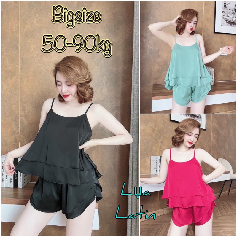 Bigsize Lụa Cao Cấp Điệu Đà - Nữ Tính - Vải Mịn Mượt Rũ Mát