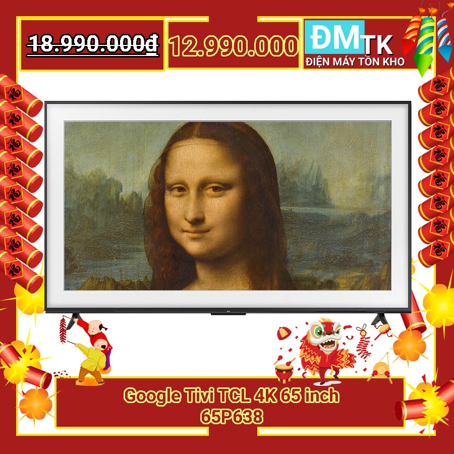 Google Tivi TCL 4K 65 inch 65P638 2022 - VIỆT NAM | BigBuy360 - bigbuy360.vn