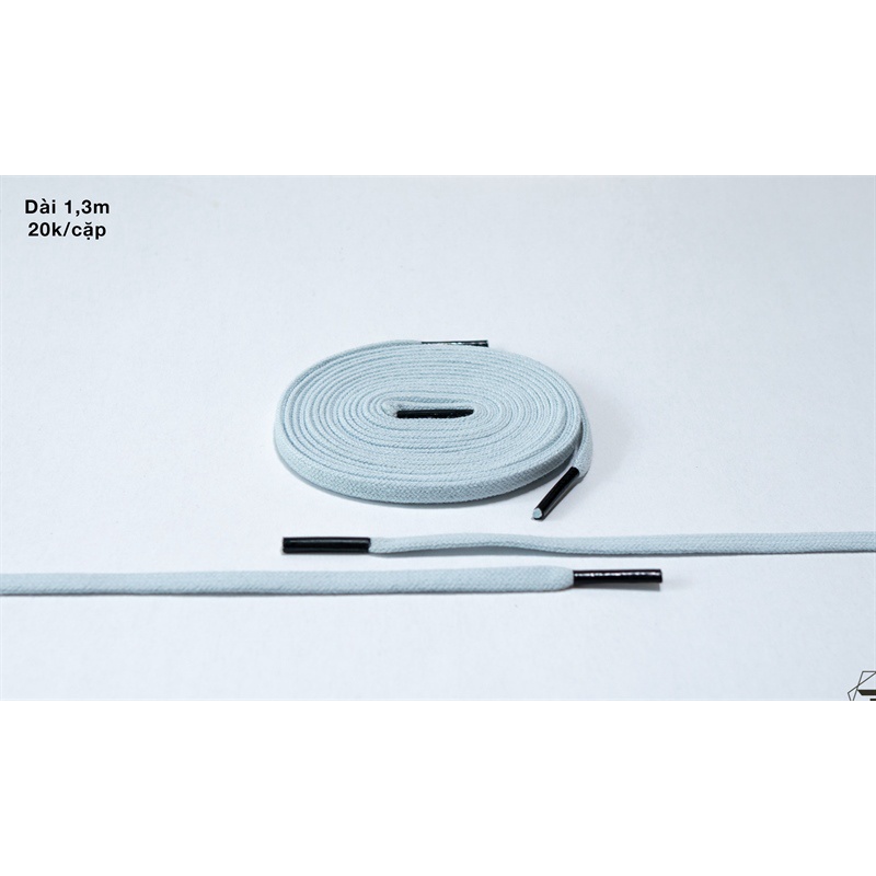 Dây Giày Thể Thao Dẹt Nike, Das, CV Sneaker Nhiều Màu Chính Hãng Cổ Thấp và Cổ Cao