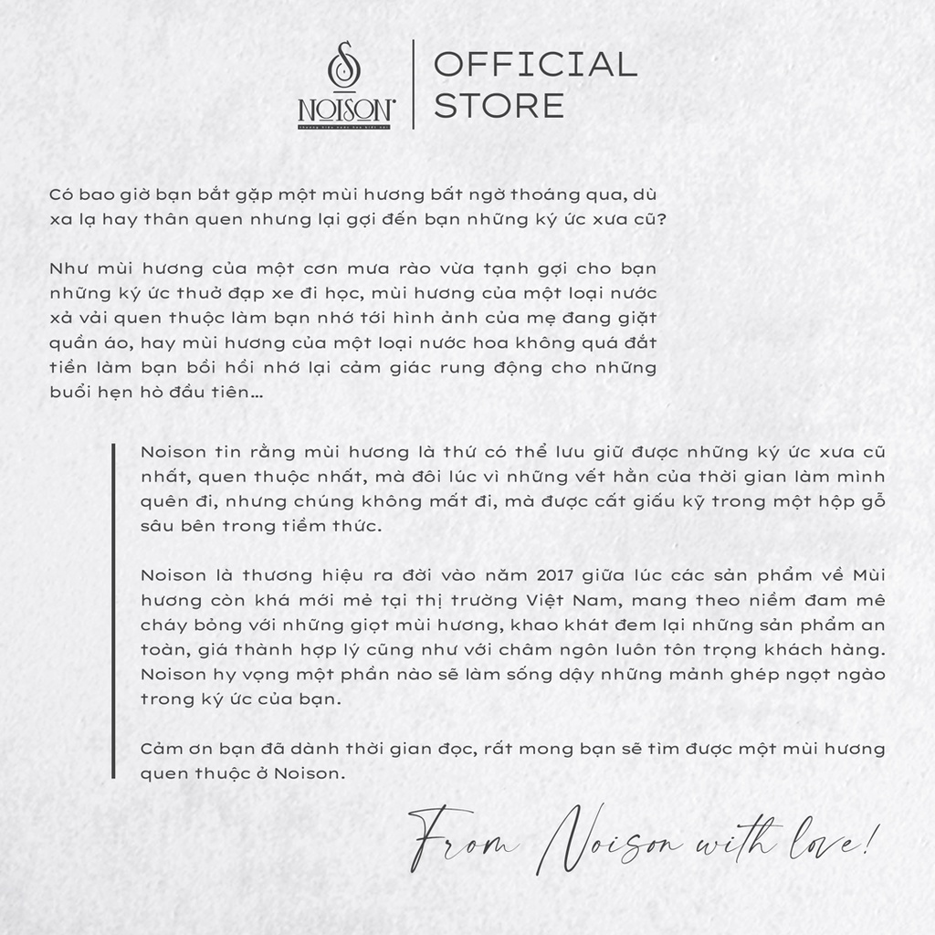Nước hoa Nữ La vie en Rose by Noison EDP | Hương thơm phấn hoa hồng dịu nhẹ, tinh tế và nữ tính |