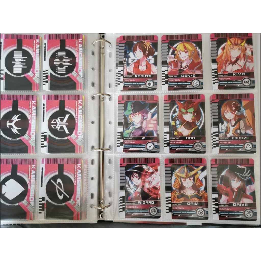 Bộ Thẻ Bài Trò Chơi Kamen Rider Decred Blade Zero Moment King Độc Đáo