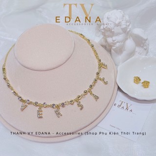 Vòng cổ choker hiệu VERSAC, dây chuyền trang sức đi tiệc