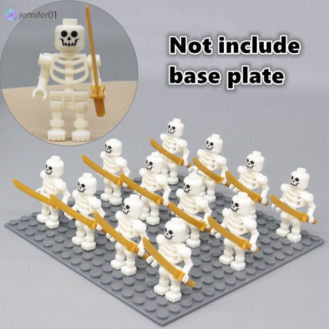 Bộ 12 Mô Hình Lego Nhân Vật Chiến Binh Kiếm Xương