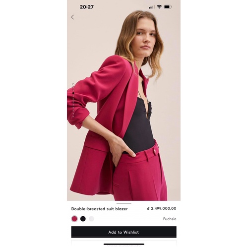 Áo Blazer MANGO size XXS, XS, S