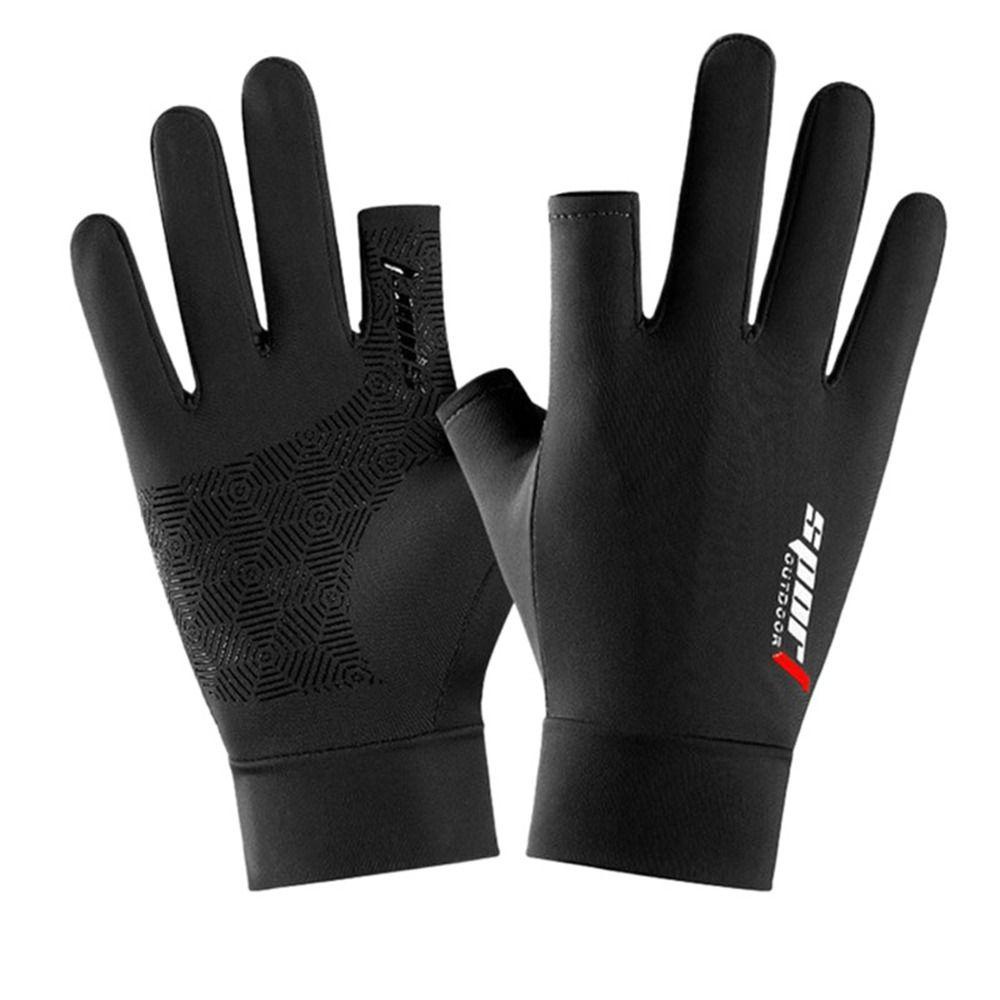 IVORY Đôi Găng Tay Thể Thao Trượt Tuyết Hở Ngón Bảo Vệ Cho Nam Nữ