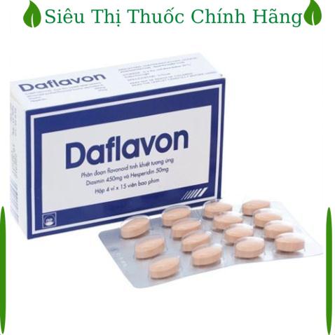 Daflavon giúp tăng sức bền thành mạch cho người giãn tĩnh mạch chân, trĩ  q