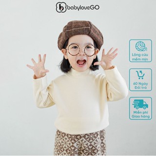 Mã BMLT30 giảm đến 30K đơn 299K Áo giữ nhiệt bé gái BabyloveGO thu đông