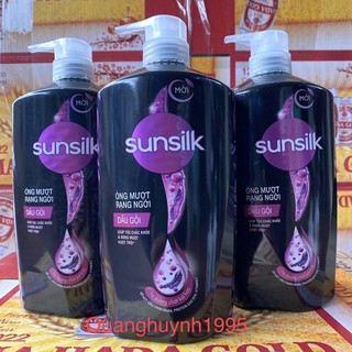 Dầu gội Sunsilk óng Mượt Rạng Ngời 900g(mầu đen)
