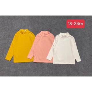 Áo giữ nhiệt cổ 3p nhí