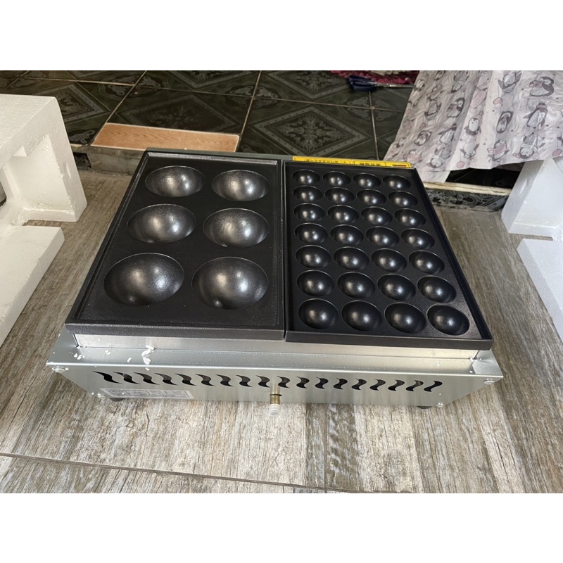 Khuôn gang bánh takoyaki khổng lồ bigsize 8cm