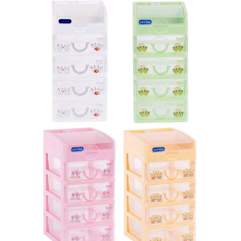 tủ đựng đồ mini nhựa duy tân Màu giao ngẫu nhiên - Cập nhật màu theo công ty sản xuất