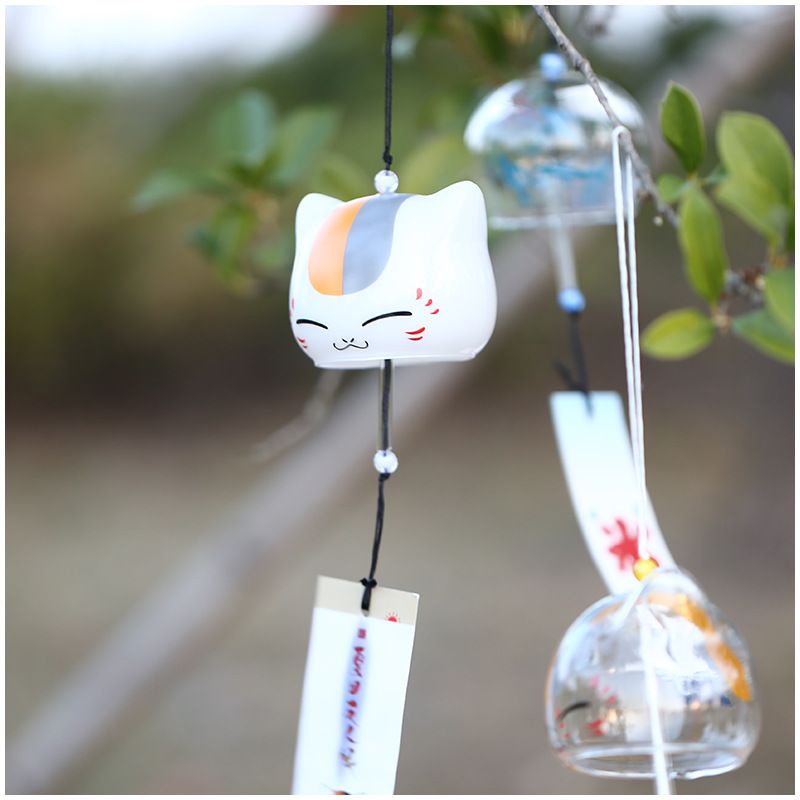 Chuông Gió Thủy Tinh Mèo