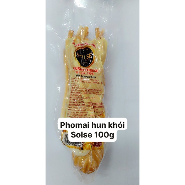 Phô mai hun khói Solse 100g