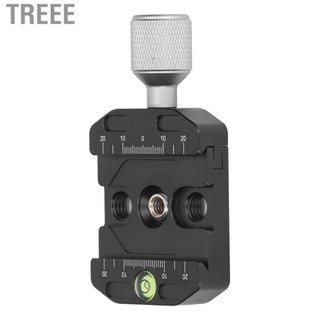 Treee Universal Quick Release Plate Tripod Ball Head Clamp SLR Camera QR Base Accessories