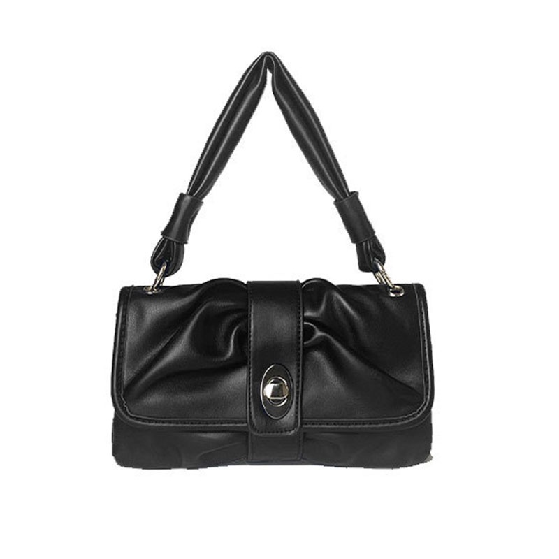 Mischa Túi Đeo Chéo Vai Bằng Da PU Màu Trơn Thời Trang Hàn Quốc Chất Lượng Cao